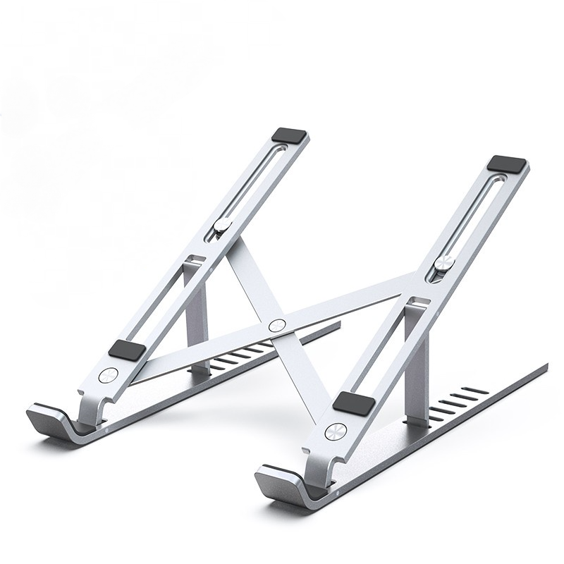 Adjustable Foldable Alloy Laptop Stand for Cooling and Ergonomic Portability