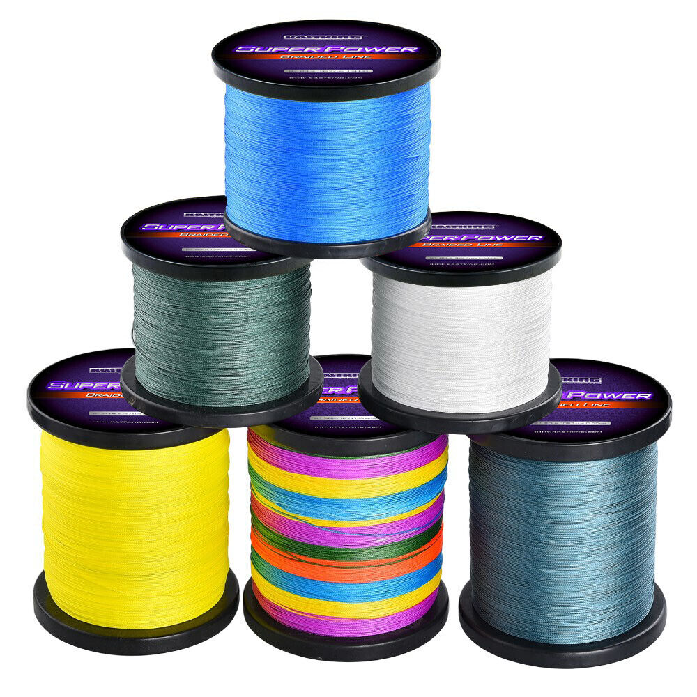 KastKing SuperPower Braided Line Braid Fishing Line 327Yds 12lbs- Gray Line  - AbuMaizar Dental Roots Clinic