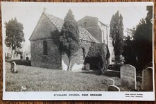 Studland St. Nicholas Church  Swanage Burt’s Stores Pier Vintage Postcard