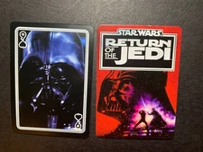 Swap Playing Cards  STAR WARS   Return Of The Jedi  DARTH VADER   Nine of Spades