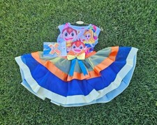 Bely Y Beto Deluxe Party Dress for Girls And Head Bow Size 2