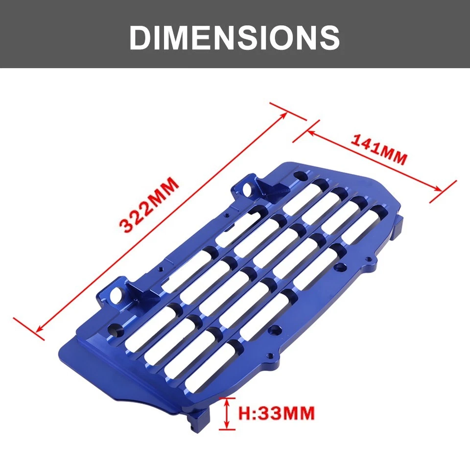 Bule Radiator Grille Guard For Husqvarna TC TE TX FC FE FX 125-450 2017-2023 Foto 4 de 4