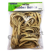 150g Strong Large Natural Rubber Bands Elastic No64 No69 90 x 6mm 150 x 6mm