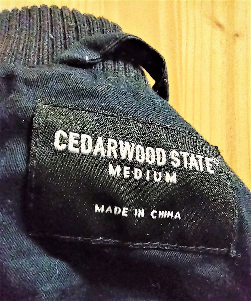 🧥 CEDARWOOD STATE VARSITY JACKET 🏆, Navy blue, cotton shell