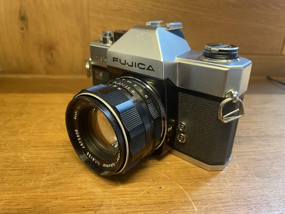 *Como nueva con estuche* Lente Fuji ST801 LED Super Takumar 55 mm F/1,8 de JPN Foto 3 de 4