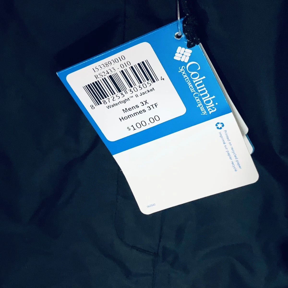 Columbia jacket clearance xxxl