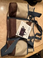 Picnic Time Wine Country Wine and Cheese Tote Basket w/ Cutting Board & Tools