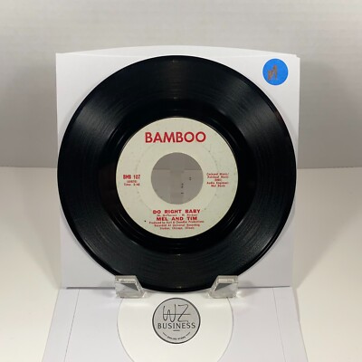 Mel And Tim Backfield In Motion/Do Right Baby Bamboo Records   BMB 107
