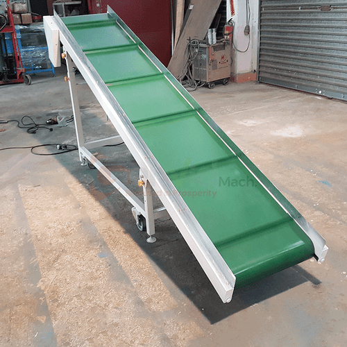 Electric Conveyor Automatic Climbing Conveyor Belt PVC Belt Incline Converyor - Picture 4 of 6