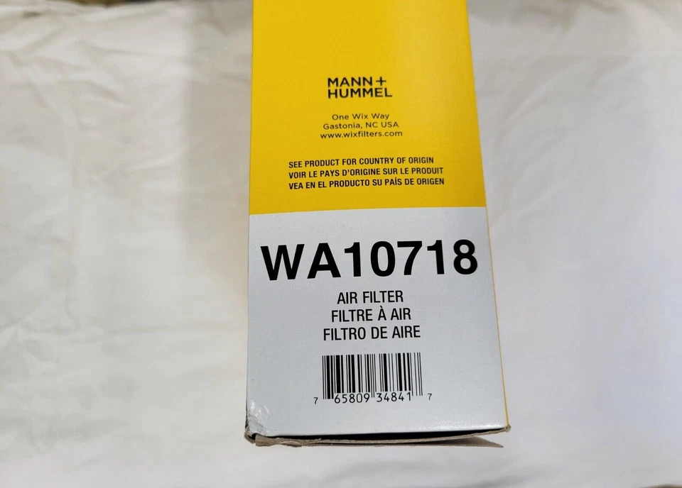 WA10718 WIX Air Filter Chevrolet Traverse Acadia Blazer Buick Enclave Foto 2 de 4