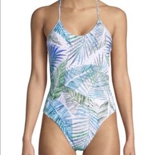 NWT Sz M Pilyq PQ Starry Palm Farrah One Piece