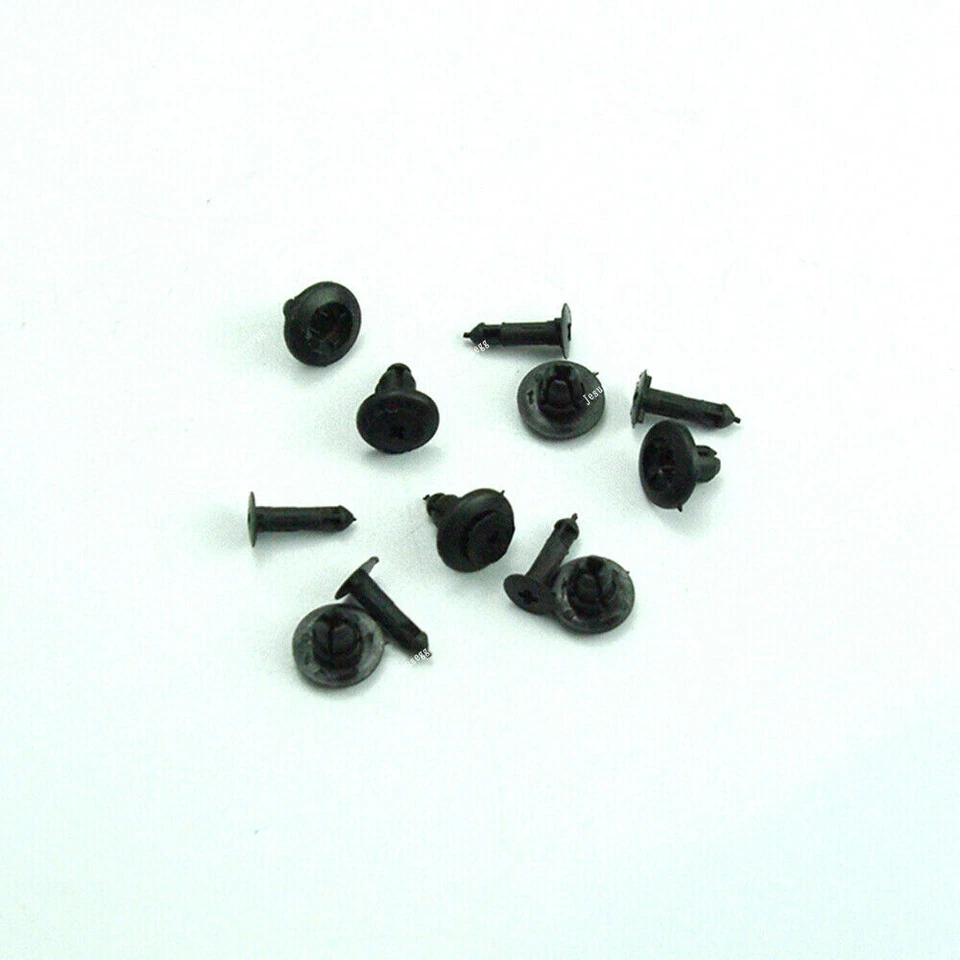 10 Set Bumper Retainer Clips Fastener Fits #30008324  Geo Metro 1989-On Foto 3 de 4