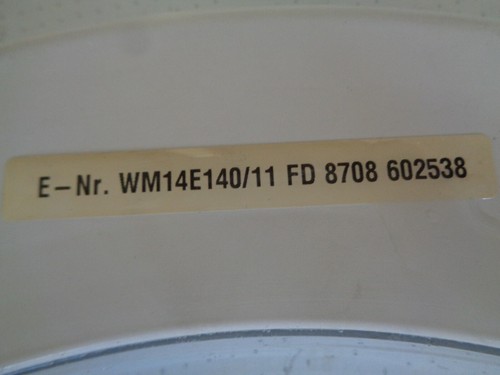 SIEMENS 1BA6760-0RE Waschmaschine Motor Siemens WM14E140/11 , TOP