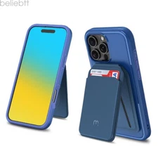 MagSafe Phone Case +  MagStash Wallet Folio Kickstand for iPhone 16/15/14 Series