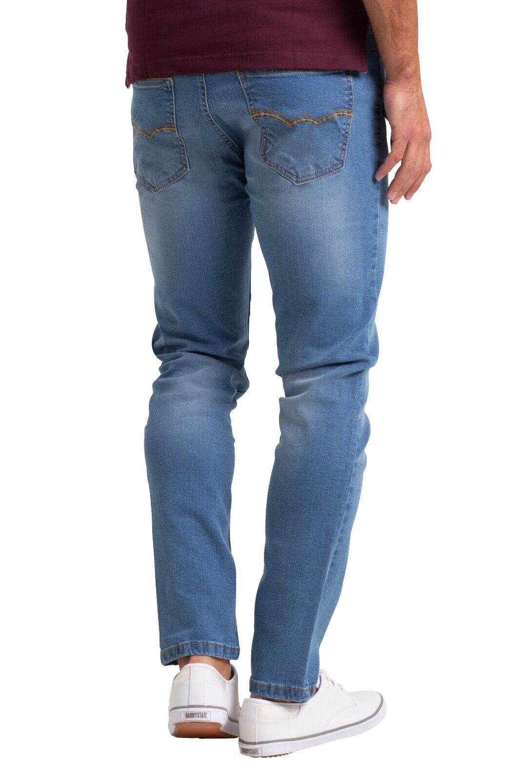 westAce Mens Slim Fit Jeans Stretch Cotton Skinny Denim Pants | eBay
