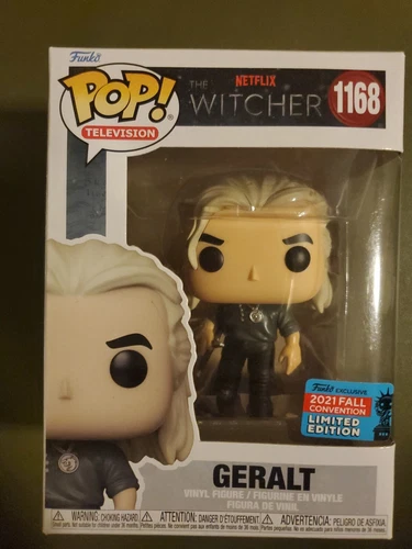 FUNKO POP Television #1168 The Witcher Geralt 2021 Fall Convention