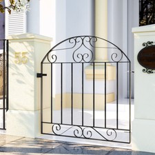 Metal Villa Entrance Garden Door Gate Pedestrian Backyard Fence Barrier Border