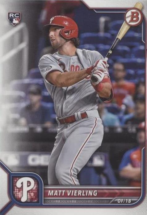 2022 Bowman - Matt Vierling #89 - 1 of 1