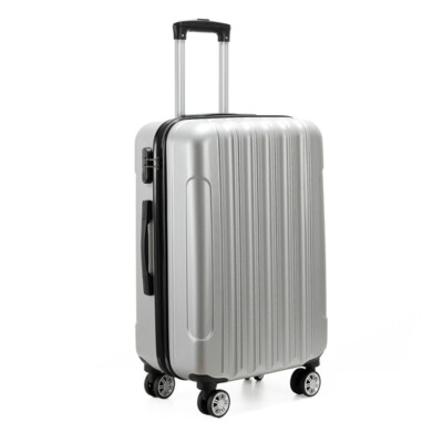 Hartschalenkoffer Trolley Reisekoffer Rollkoffer 4 Zwillingsrollen TSA-Schloss