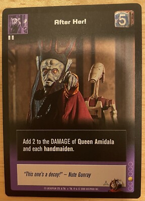young jedi ccg after her!