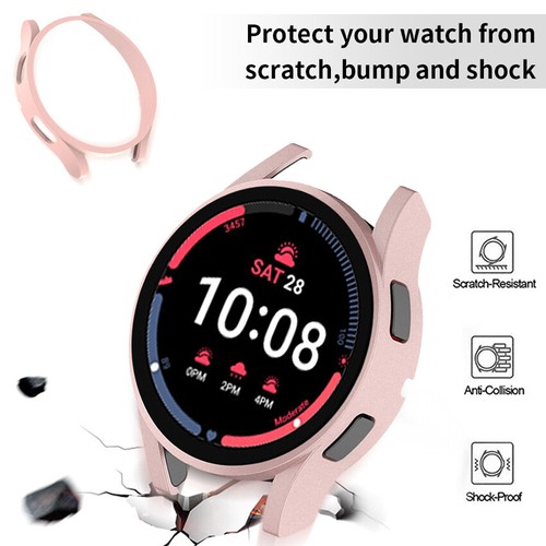Shell Case Cover PC Hard For Samsung Galaxy Watch 5 40mm / 44mm Screen Protector - Picture 4 of 27