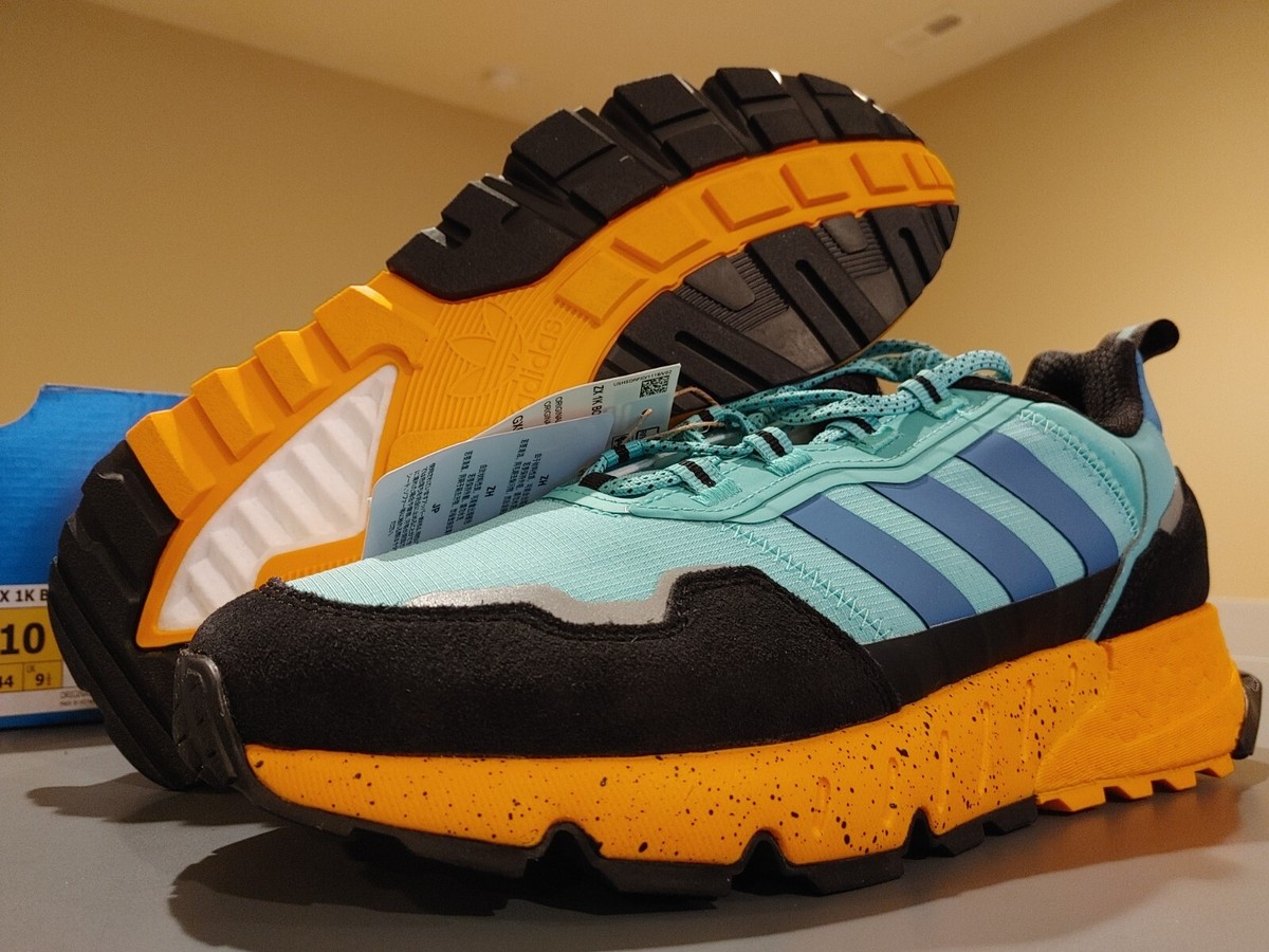 Adidas ZX Boost Ultra Athletic Shoes GX6568 Mint Orange