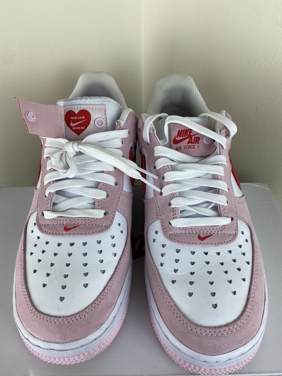 Size 8.5 - Nike Air Force 1 Low '07 QS Valentine's Day Love Letter for sale  online | eBay