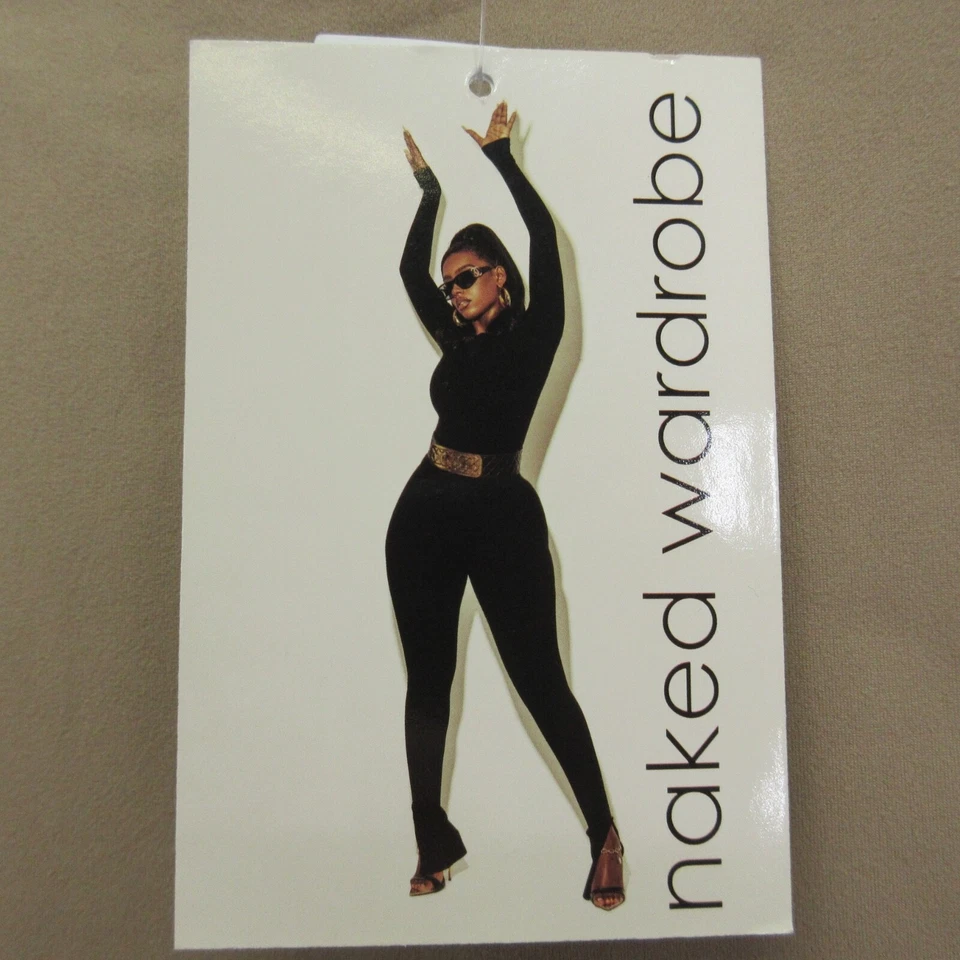 Naked Wardrobe Nude Stretch Mini Skirt Size M Medium Nordstrom #4485 - Image 4 of 4