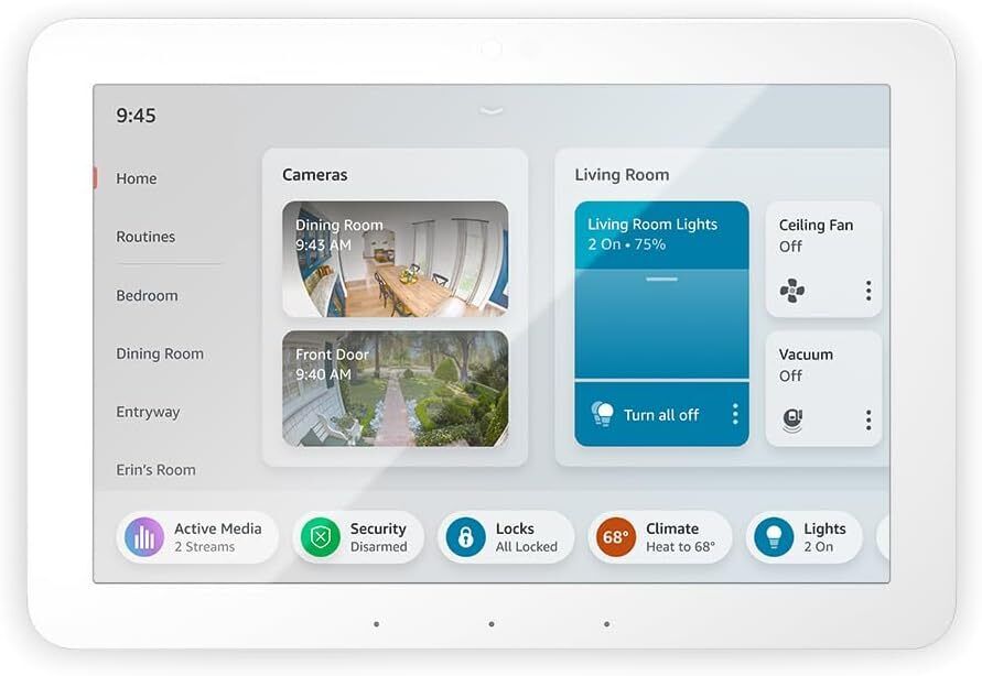 New 2024 Amazon - Echo Hub 8” smart home control panel with New 2024 Amazon - Echo Hub 8” smart home control panel with