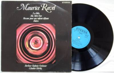 MAURICE RAVEL La Valse Ma Mere Bolero LP Vinyl ETERNA 1979 Günther Herbig * RAR