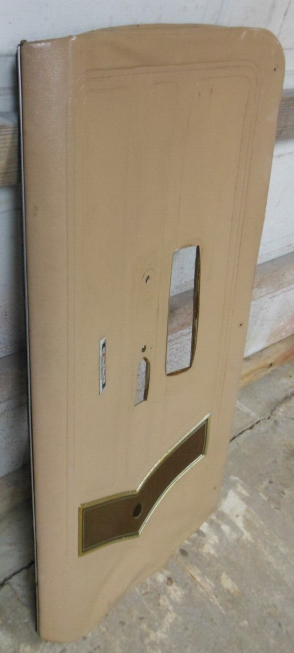 68 AMC AMX JAVELIN TAN INTERIOR CARDBOARD DOOR PANEL R RH RIGHT