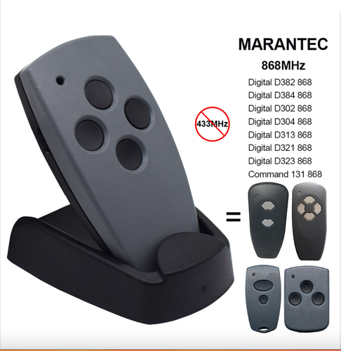 MARANTEC Remote Control Key Fob Zapper Transmitter Digital D302, D304 868.35MHz. - Picture 13 of 18