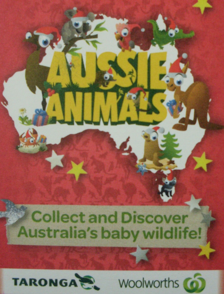 🐨 NEW (Un-Opened) WOOLWORTHS Aussie Animals RED Collector Card