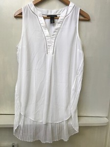 high low sleeveless top