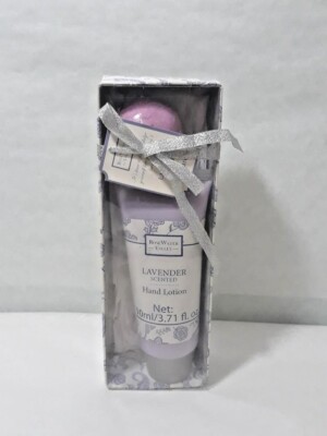 Rose Water Valley Lavender Scented Hand Lotion 3.71oz & Bath Fizz 1.23oz Set