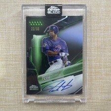 2026 Topps Chrome Black Derrick Lee Green Auto /99 Chicago Cubs