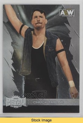 2022 Skybox Metal Universe AEW All Elite Wrestling Chuck Taylor #84 READ 1g4p