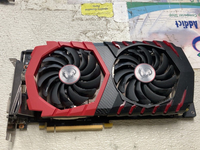 MSI GTX 1060 GAMING X 6G 6GB GDDR5 Graphics Card GPU PARTS REPAIR VIDEO