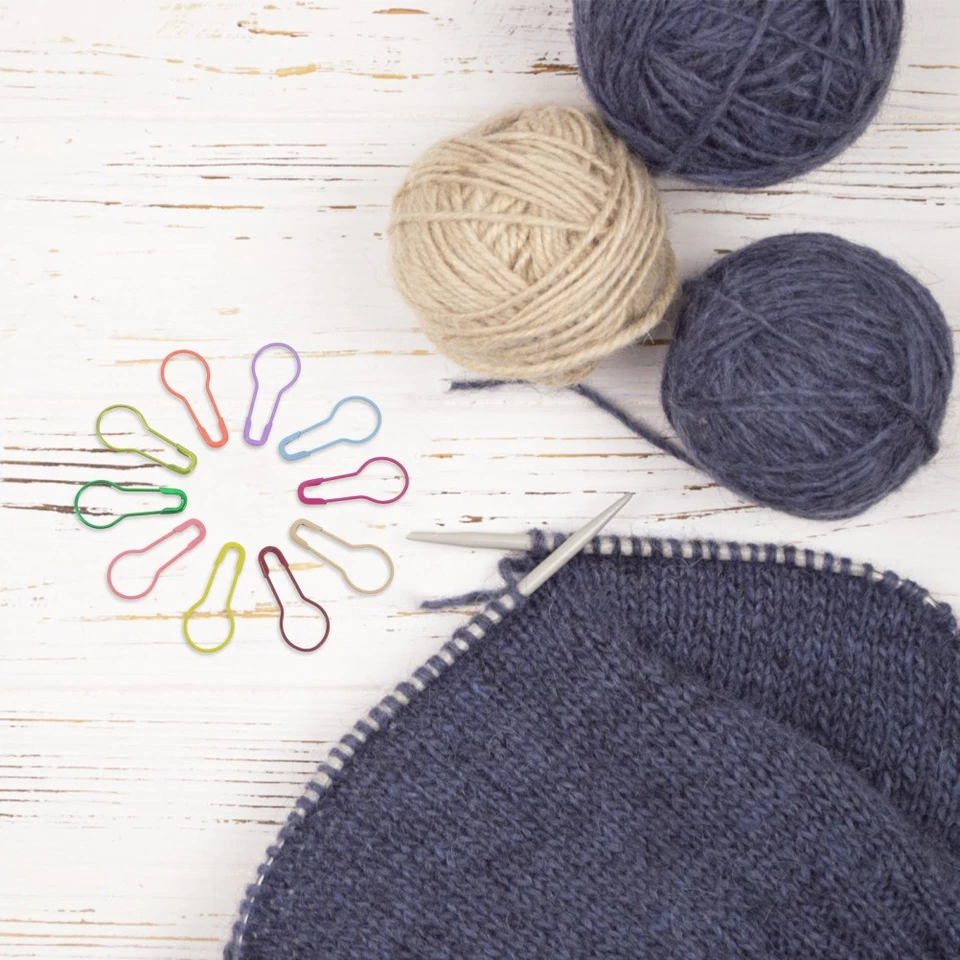  100pcs Metall Kürbis Pin Calabash Pin Sicherheitsstifte Lampen Pin Perlennadel - Bild 4 von 4