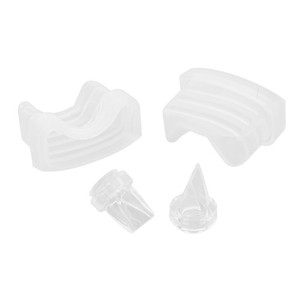 2pcs Vanne de bec de canard de la pompe mammaire 2pcs Pièces pour pompes mammaires à membrane S18 S21 S2❀