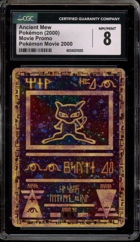 Pokemon Ancient Mew Movie 2000 Promo CGC 8