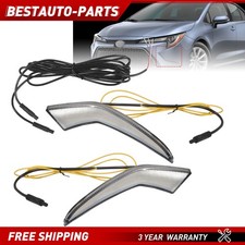 For Toyota Corolla L Le Xle Model 2020-2023 Led Daytime Running Fog Lights Drl