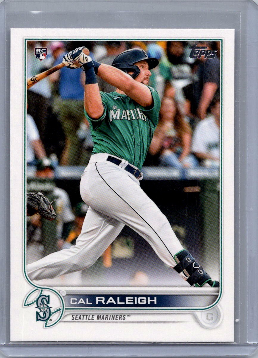 2022 Topps #277 Cal Raleigh  Gold Star