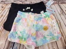 Girls Set Of 2 Shorts Size Medium NEW Drawstring Cat And Jack