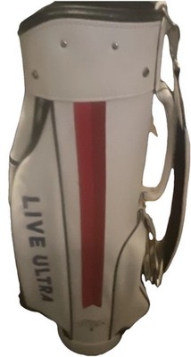 Michelob Ultra LIVE ULTRA White Red Carry Golf Bag 3-Way Dividers Advertising