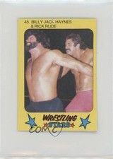 1986 Monty Gum Super Wrestling Stars & Rick Rude Billy Jack Haynes #45 1b9b