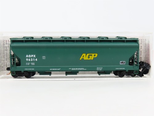 Tolva cubierta de procesamiento de 3 bahías Micro-trenes escala N MTL 93060 AGPX AG #96314 | Condition: Used