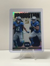 2025 Donruss JAXON SMITH-NJIGBA KENNETH WALKER III#14 Production Line Seahawks
