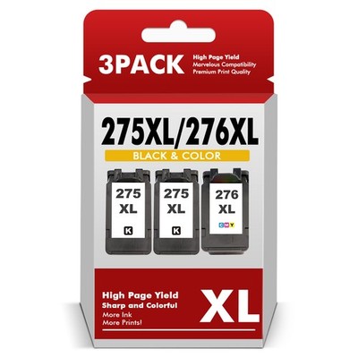 PG-275XL CL-276XL Ink Cartridges for Canon Pixma TR4722 TR4700 TS3722 TS3522 Lot