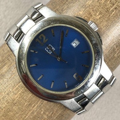 ESQ Swiss by Movado Men E5109 Fashion Silver Tone Quartz  display picture 1